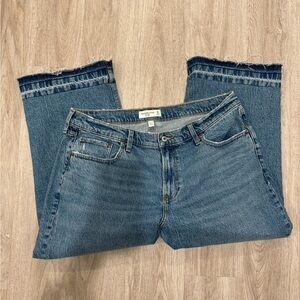 Abercrombie & Fitch the baggy low rise  Blue Jeans